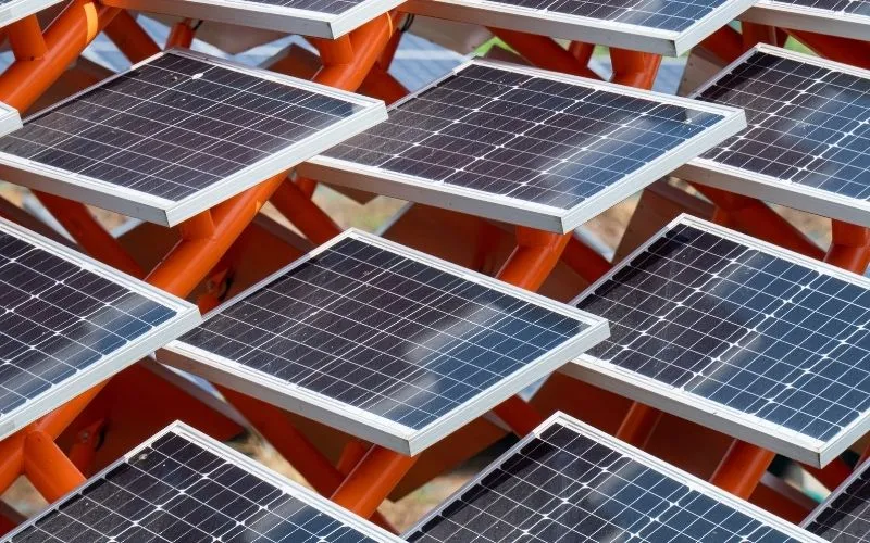 Construction of Solar Cell