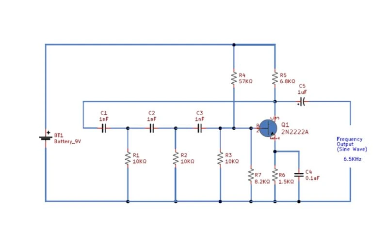RC Phase Shift Oscillator