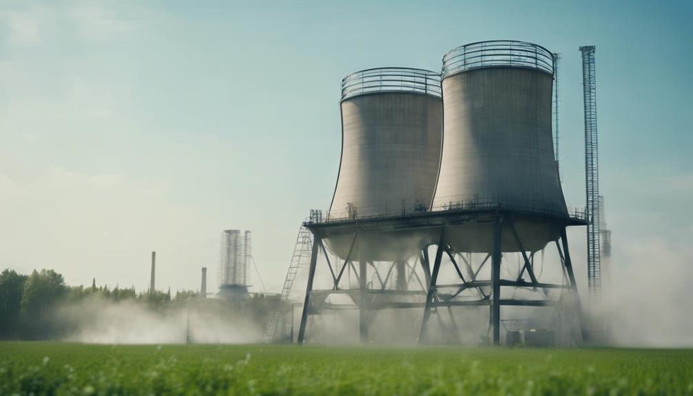 cooling towers with fans