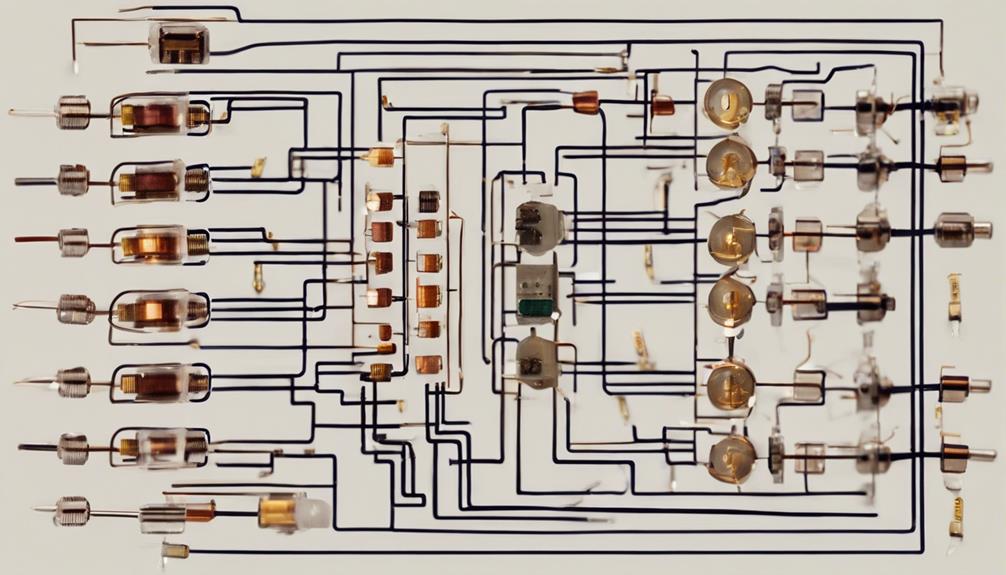 electronic component schematic representation