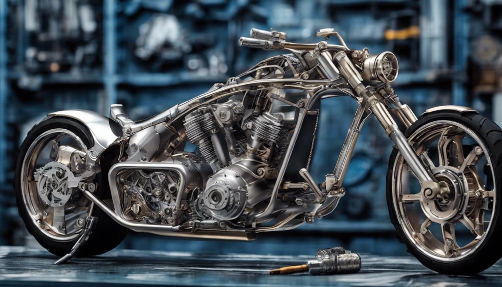 navigating chopper motorcycle features