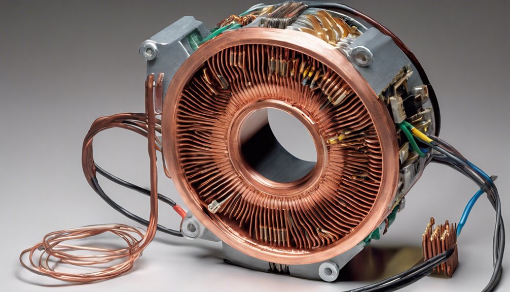 stator circuit component details
