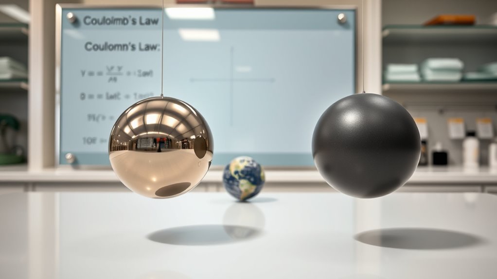 electrostatic versus gravitational forces