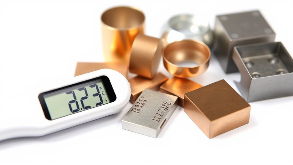 temperature coefficient material selection