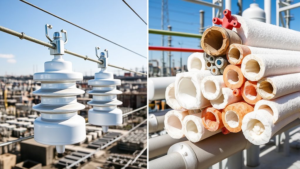 uses of electric insulators