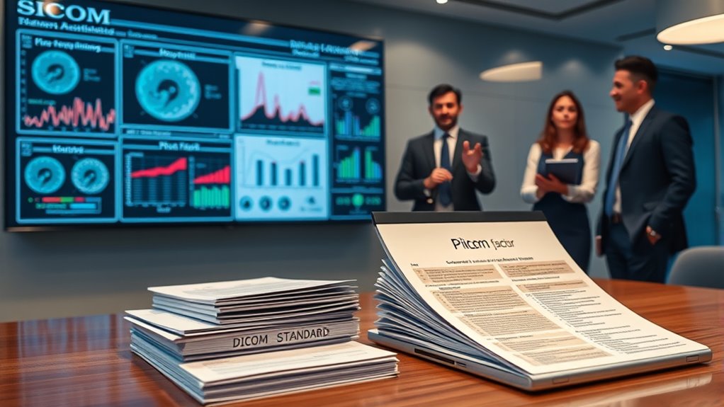 dicom data management reporting
