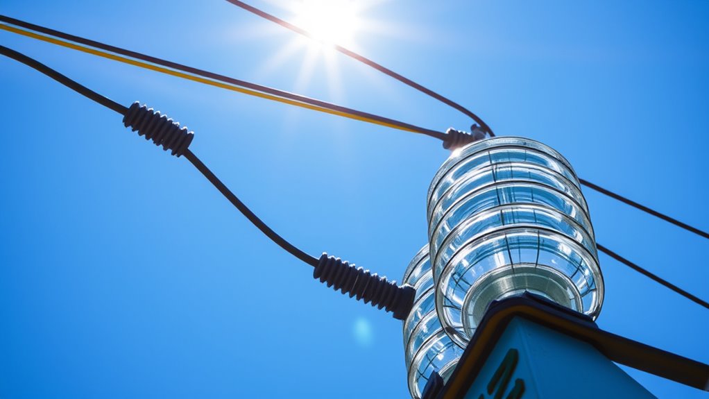 strain insulators prevent damage
