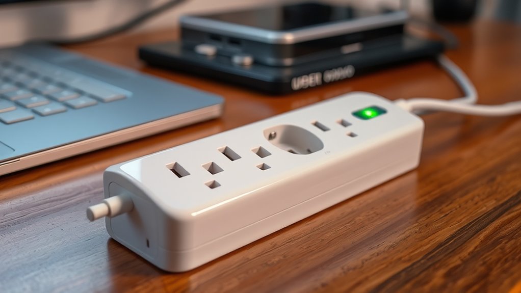 surge protectors safeguard electronics