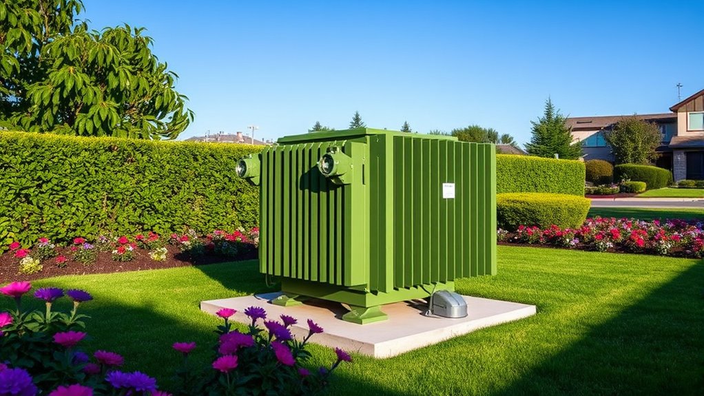 underground electrical distribution equipment