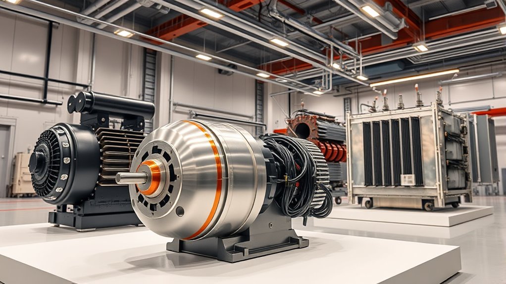 electromagnetic energy conversion devices